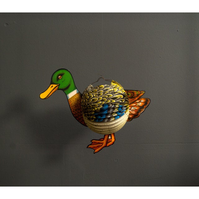 Paper Duck Lantern, West Germany, 1960s For Sale - Image 13 of 14