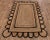 Not Yet Made - Made To Order 2.6'x5' Black Trim Jute Scallop Braided Handmade Rug For Sale - Image 5 of 12