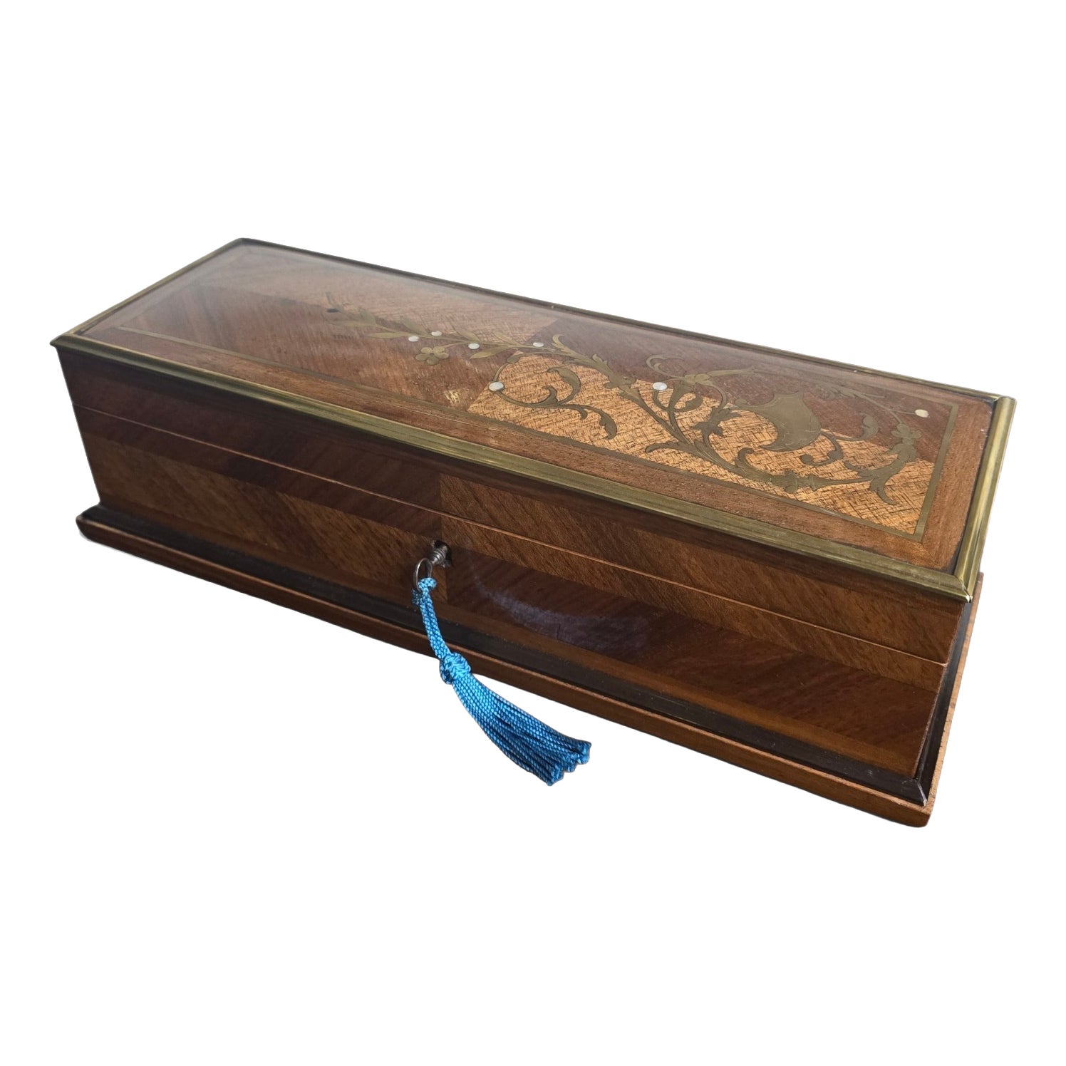 French Glove Box in Walnut, 1880 | Chairish