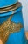 Vintage Blue and Gold Decoupage Leopard Lamp For Sale - Image 14 of 18