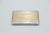 Rectangular Silver Cigarette Case with Patterns, in Good conditions. Designed 1920 to 1949