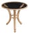 Italian Iron Side Table with Glass Top, 1970 For Sale