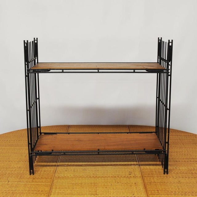 Mid-Century Modern Spanish Three-Part Modular Multi Strux Shelf, 1960s For Sale - Image 6 of 13