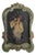 Art Nouveau Porcelain Wall Plaque For Sale