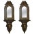 Continental Giltwood and Mirrored Sconces - A Pair For Sale