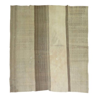 Vintage Turkish Kilim - 8'1" x 8'10" For Sale