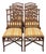 Fretwork Rattan Dining Chairs by Lexington – Set of 6 | Naples Style, Palm Beach Regency For Sale