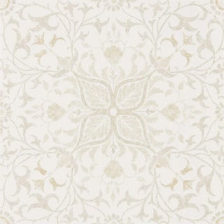 Morris & Co Pure Net Ceiling Wallpaper in Ecru/Linen For Sale