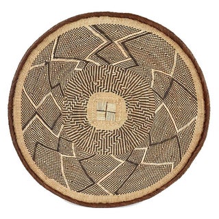 Early 20th Century Tonga Binga Basket 21 Inch For Sale