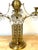 Vienna Secessionist Four-Light Gilt Metal & Crystal Candelabrum Austria, C. 1900 For Sale - Image 10 of 12