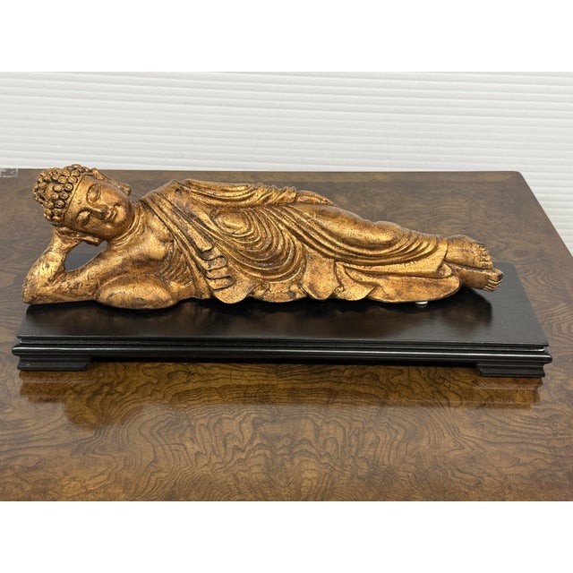 Reclining Buddha Statue For Sale In San Francisco - Image 6 of 12