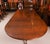 Regency Revival Triple Pillar Dining Table For Sale - Image 9 of 14