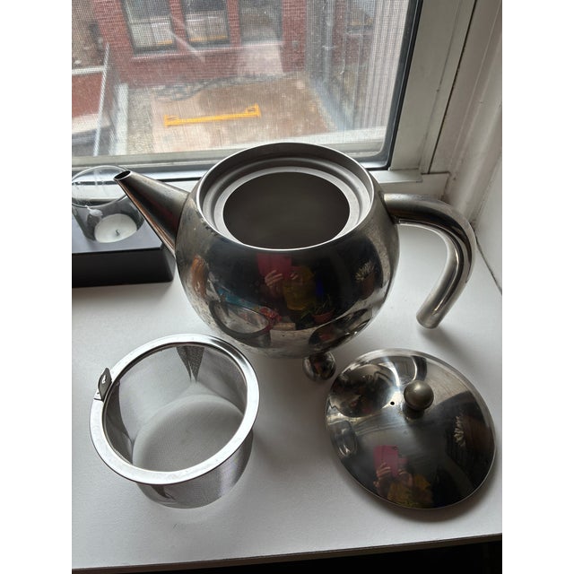 Late 20th Century Art Deco-Style Tea Pot For Sale In New York - Image 6 of 10