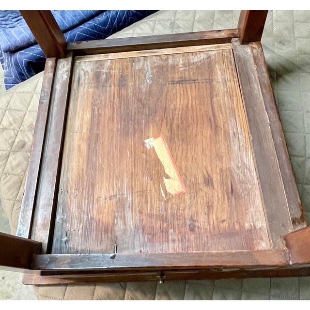 Early 19th Century American Federal Hepplewhite One Drawer Stand / Work Table For Sale - Image 11 of 12