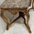 Wood 20th-C. Maitland-Smith French Louis XV Style Marble Top Fruitwood Center / Side Table For Sale - Image 7 of 11