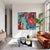 Who said they were looking for color? Cause I got it right here. How fab would this look in an industrial loft over a Mid-...