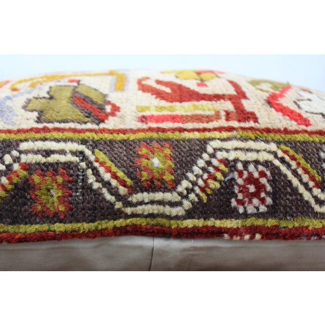 Turkish Kilim Decorative Pillow Cover - 17.5"x22" For Sale In Raleigh - Image 6 of 12