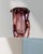 Pink Vintage Murano Glass Vase, 1960s For Sale - Image 8 of 12