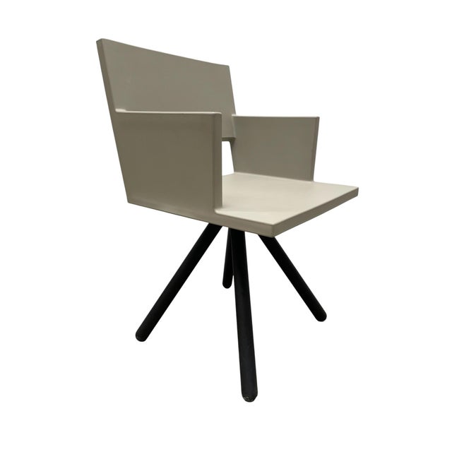 Designed by Geke Lensink & Jesse Visser for Brothers and Sons Sleak, minimalist modern design Polyurethane seat mounted on...