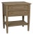 NOIR Oxford 2-Drawer Side Table Weathered For Sale