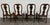 Vintage Crawford Furniture MFG Heirloom Queen Anne Dining Side Chairs - Set of 4 For Sale - Image 10 of 12