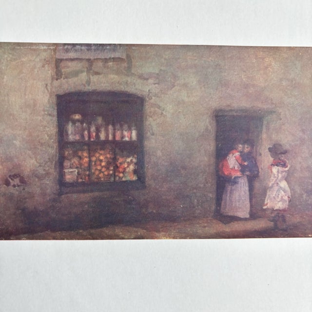 James McNeill Whistler, an Orange Note, a Sweet Shop 1904 Antique Photogravure, Early Impressionism For Sale - Image 10 of 12