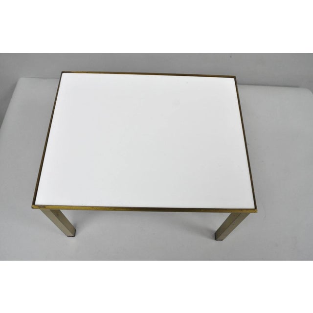 Vintage Italian Mid Century Modern Small 15" Bronze Brass Pedestal Display Stand For Sale In Philadelphia - Image 6 of 15