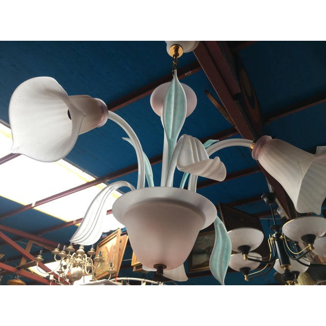 Venetian Chandelier from Vetri Lamp, 1999 For Sale - Image 3 of 18