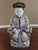 Chinoiserie Asian Figural Porcelain Lamp For Sale - Image 4 of 12
