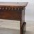 Antique Walnut Long Bench For Sale - Image 10 of 18