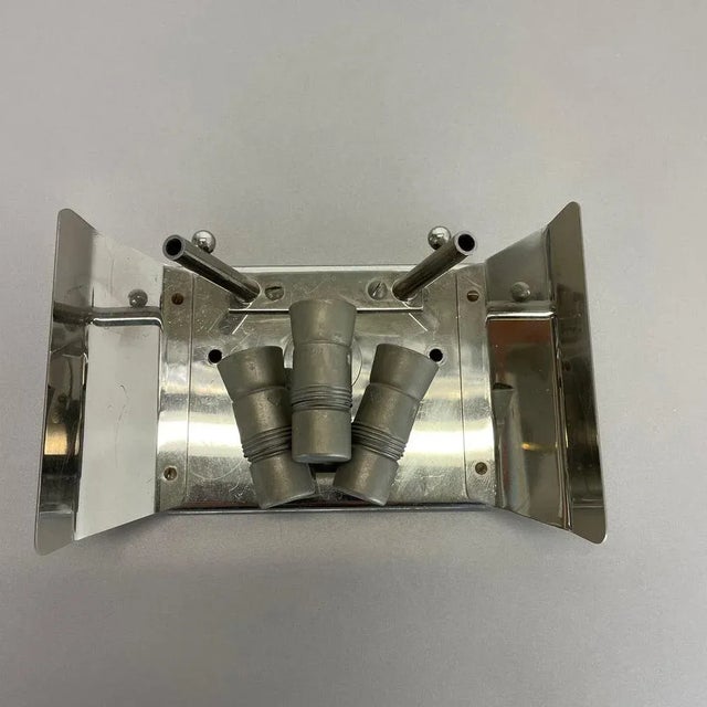 Large Hollywood Regency Ice Glass Wall Light from J. T. Kalmar, 1960s For Sale - Image 14 of 18