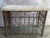 Spanish Revival Console Table - Fossilized Stone Top For Sale - Image 10 of 17