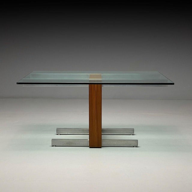 Vladimir Kagan, Mid-Century Modern, Dining Table, Zebrawood, Glass, Usa, 1967 For Sale - Image 9 of 12