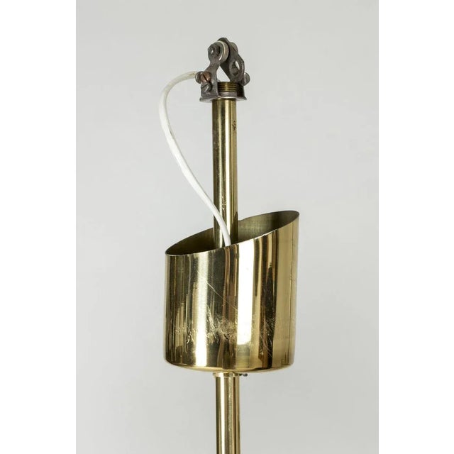 Gold Brass and Glass Chandeliers by Hans-Agne Jakobsson for Hans-Agne Jakobsson AB Markaryd, 1960s, Set of 2 For Sale - Image 8 of 10