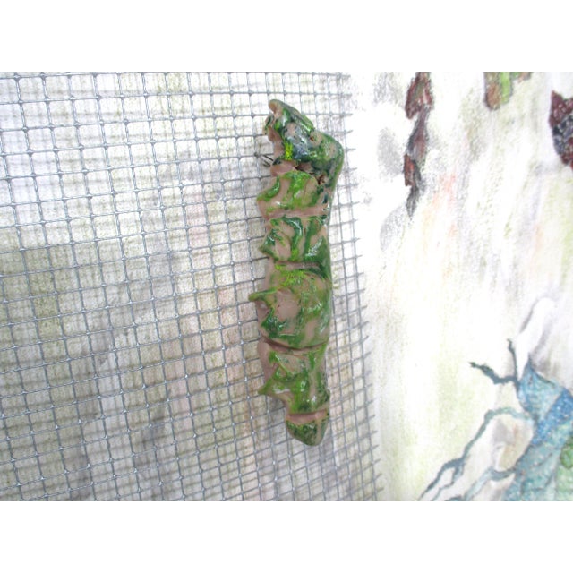 Mid Century Painting " Life of Bugs " by Rita Wasserman For Sale - Image 11 of 16