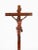 This is a distinctive antique French patinated boxwood altar Corpus Christi of Christ crucified on an olive wood cross,...