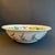 Rustic European 1980s Italian Handpainted Embossed Fruit Serving Bowl For Sale - Image 3 of 8
