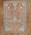 Antique Zabihi Collection Turkish Oushak Prayer Rug - 3'8" x 4'11" For Sale - Image 4 of 11