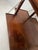 Mahogany Serving Table with Marquetry Net Decoration For Sale - Image 9 of 11