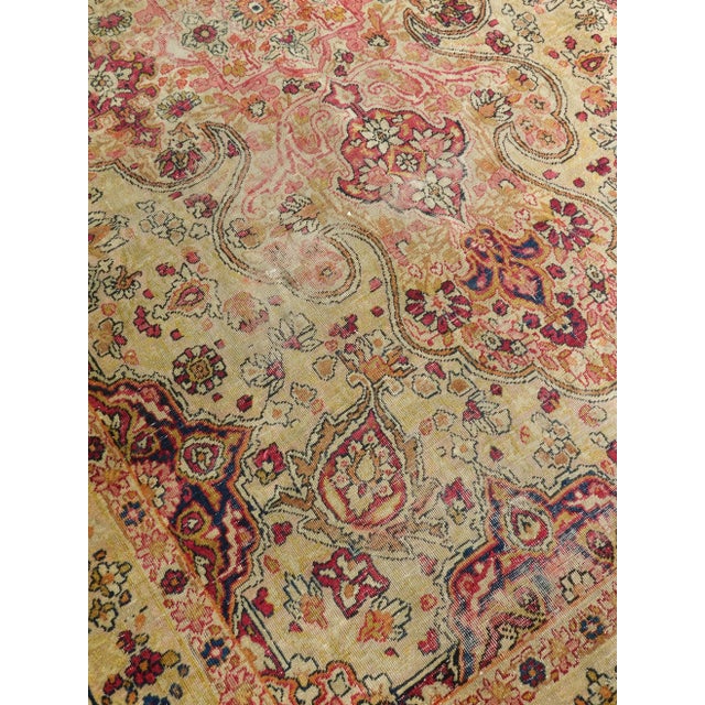 1920s Antique Persian Rug. 4'x 6'6" For Sale - Image 9 of 13