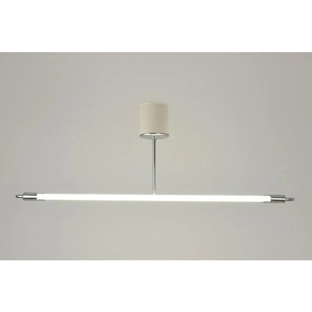 Bauhaus Fluorescent Lamp, Germany, 1950s For Sale - Image 3 of 12