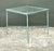 Elevate your outdoor sanctuary with this sophisticated cast aluminum side table, meticulously designed in the iconic...
