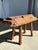 Small Brutalist Blond Teak Bench For Sale - Image 14 of 18