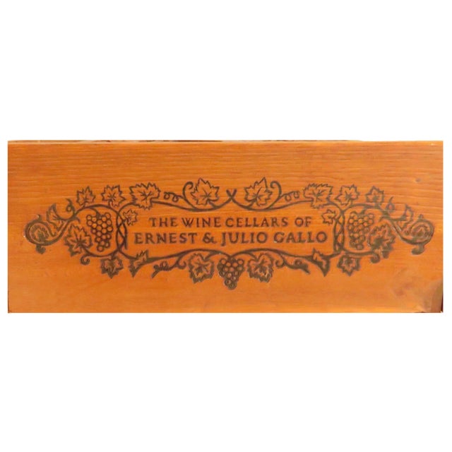Vintage Carved Wine Presentation Box For Sale In Tulsa - Image 6 of 7
