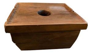 Andrianna Shamaris Natural Teak Wood Coffee Table