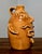 ​Vintage Rodney Leftwich Signed Nc Folk Art Pottery Stoneware Face Jug For Sale - Image 4 of 11