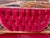 Vintage Victorian-Style Wine Red Velvet Loveseat For Sale In Pittsburgh - Image 6 of 17