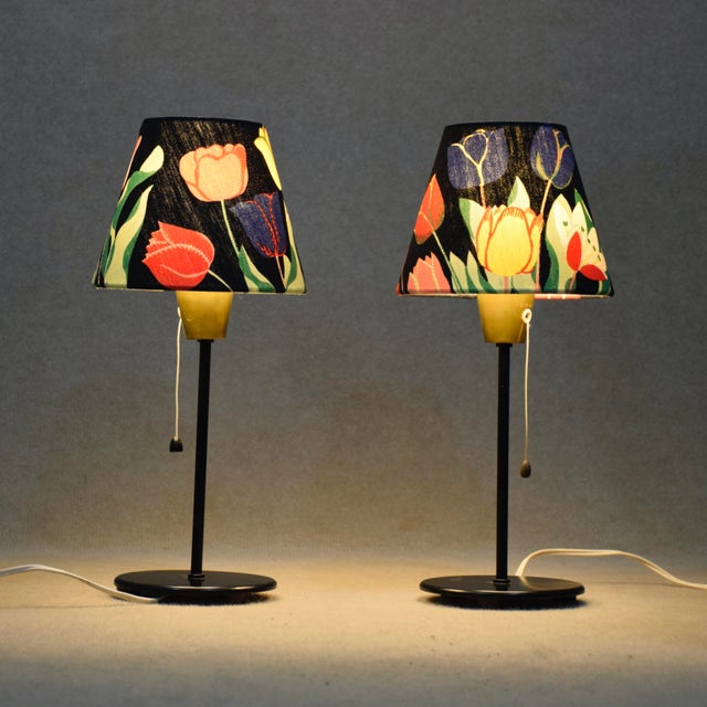 Mid-Century Modern Table Lamps from Bergboms, 1970s, Set of 2 For Sale - Image 3 of 10
