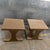 Contemporary Brownstone Palmer Driftwood End Tables, Pair For Sale - Image 3 of 12