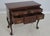 Chippendale Biggs Mahogany Chippendale Style Carved Lowboy For Sale - Image 3 of 18